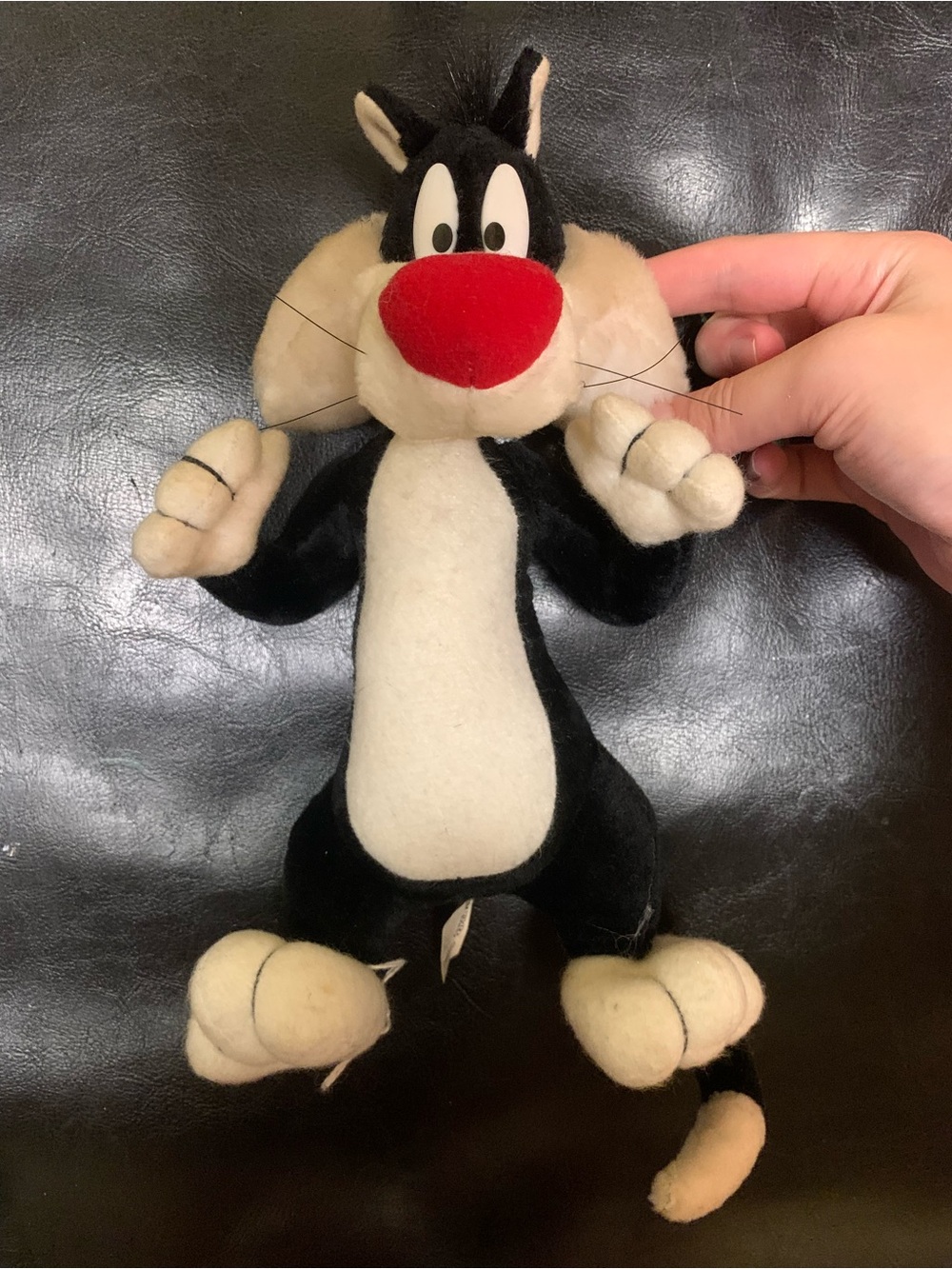 vintage Sylvester the cat looney tunes plush